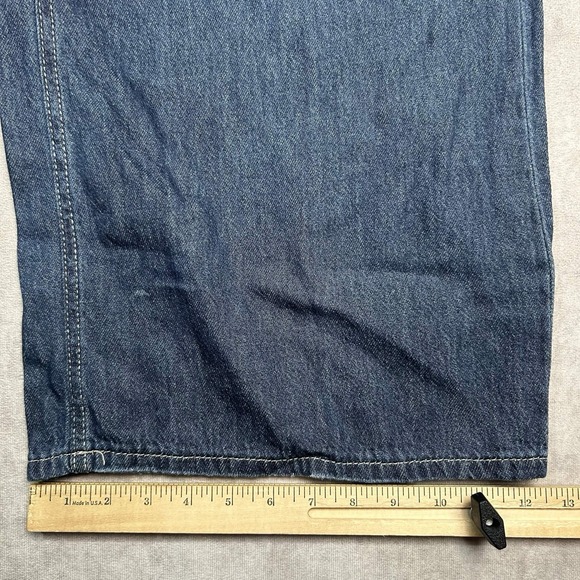 Sincerely Jules Wide Leg Baggy Blue Jeans Size 13/31 Boho Casual - Picture 6 of 8